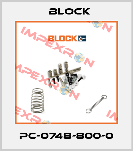 PC-0748-800-0 Block