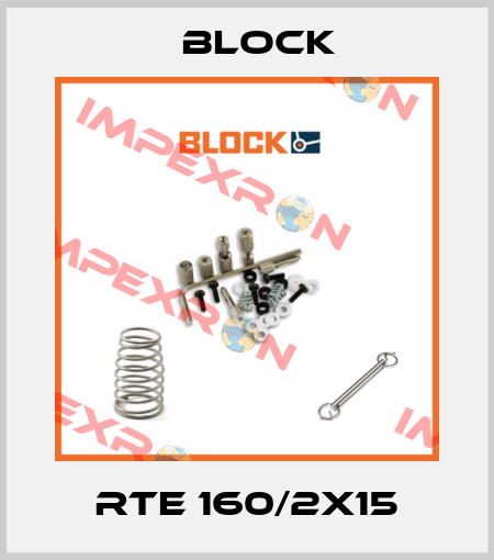RTE 160/2x15 Block