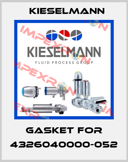 Gasket for 4326040000-052 Kieselmann