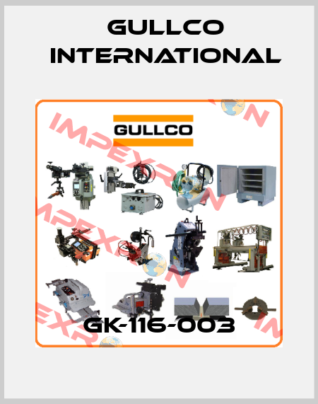 GK-116-003 Gullco International