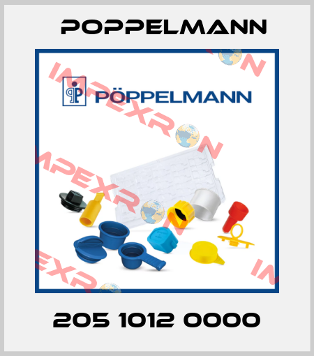 205 1012 0000 Poppelmann
