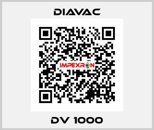 DV 1000 Diavac