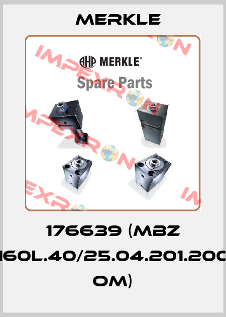 176639 (MBZ 160L.40/25.04.201.200 OM) Merkle