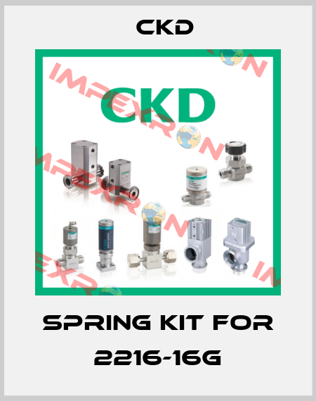 spring kit for 2216-16G Ckd