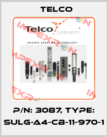 P/N: 3087, Type: SULG-A4-CB-11-970-1 Telco