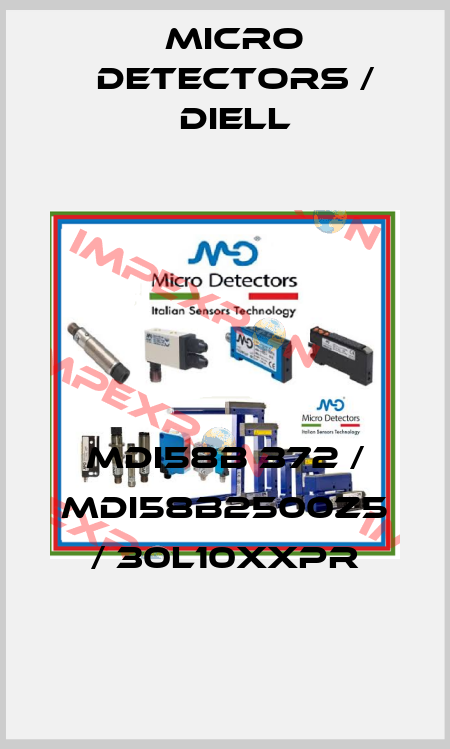 MDI58B 372 / MDI58B2500Z5 / 30L10XXPR
 Micro Detectors / Diell