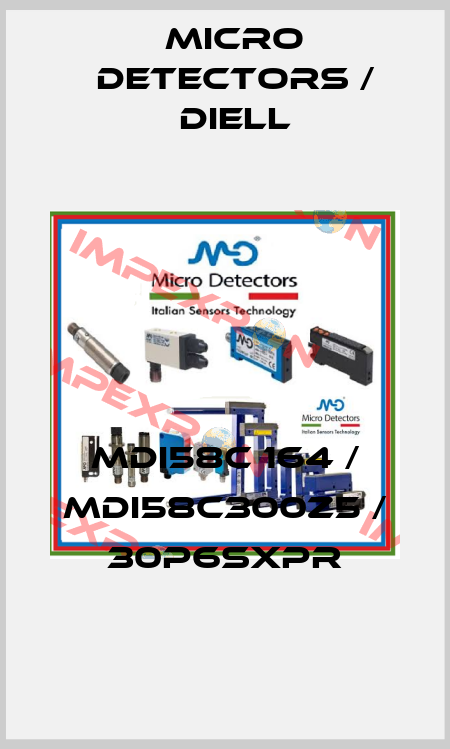 MDI58C 164 / MDI58C300Z5 / 30P6SXPR
 Micro Detectors / Diell