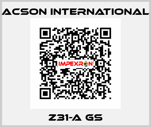 Z31-A GS Acson International