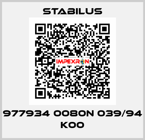 977934 0080N 039/94 K00 Stabilus
