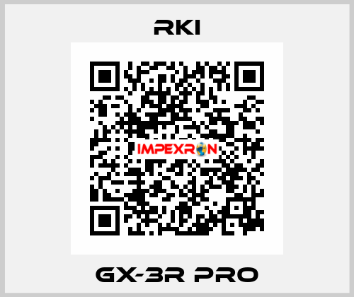 GX-3R Pro RKI