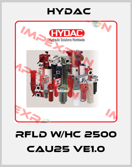 RFLD W/HC 2500 CAU25 VE1.0 Hydac