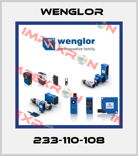 233-110-108 Wenglor