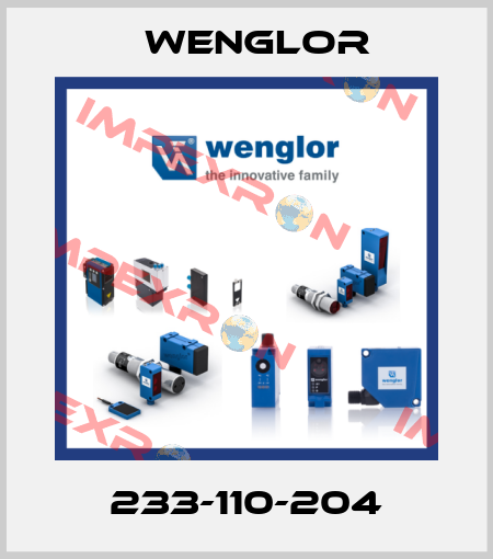 233-110-204 Wenglor