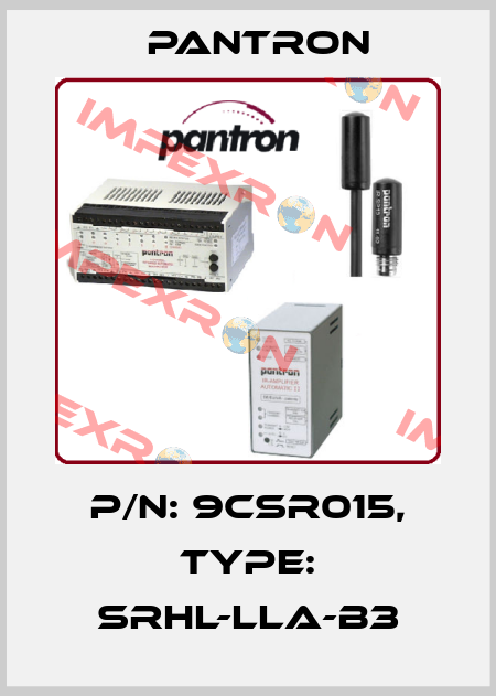 p/n: 9CSR015, Type: SRHL-LLA-B3 Pantron