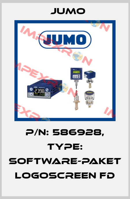 P/N: 586928, Type: Software-Paket LOGOSCREEN fd Jumo