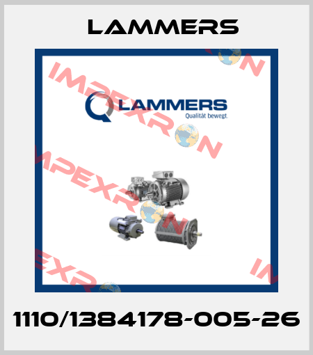 1110/1384178-005-26 Lammers