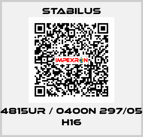 4815UR / 0400N 297/05 H16 Stabilus