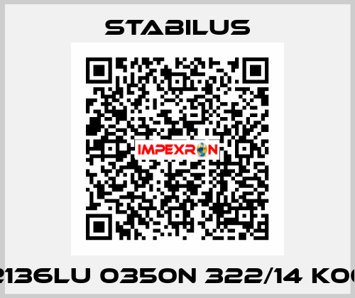 2136LU 0350N 322/14 K00 Stabilus