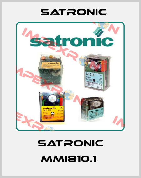 Satronic MMI810.1  Satronic
