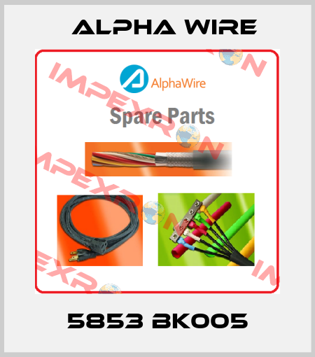 5853 BK005 Alpha Wire