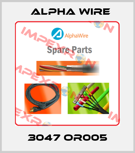 3047 OR005 Alpha Wire