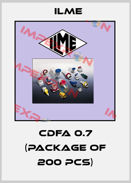 CDFA 0.7 (package of 200 pcs) Ilme