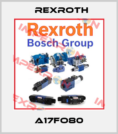 A17FO80 Rexroth