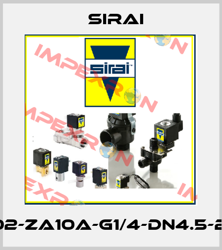 L121V02-ZA10A-G1/4-DN4.5-24VDC Sirai