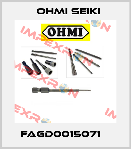 FAGD0015071    Ohmi Seiki