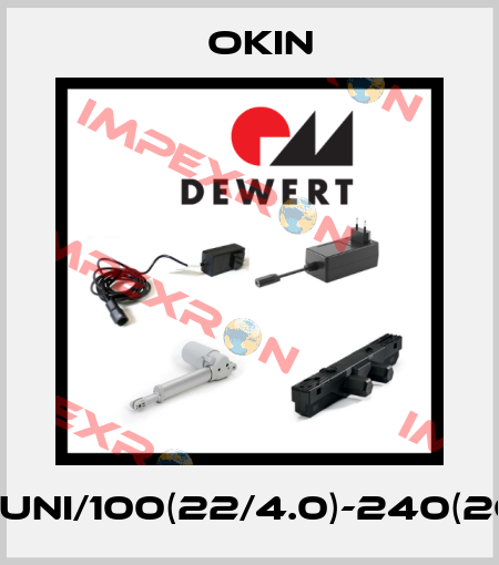 PD12/UNI/100(22/4.0)-240(26/4.0) Okin