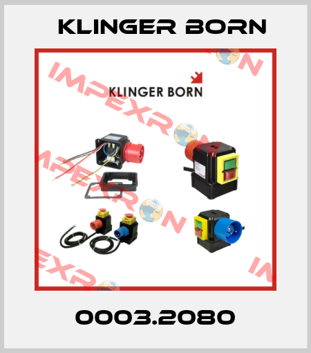 0003.2080 Klinger Born