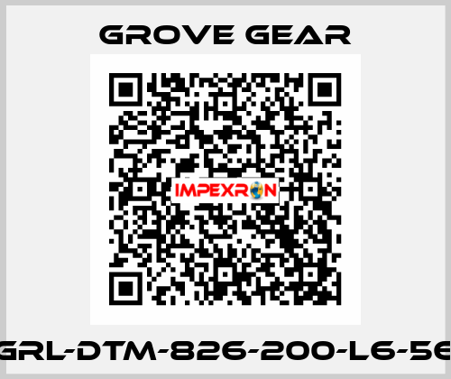 GRL-DTM-826-200-L6-56 GROVE GEAR