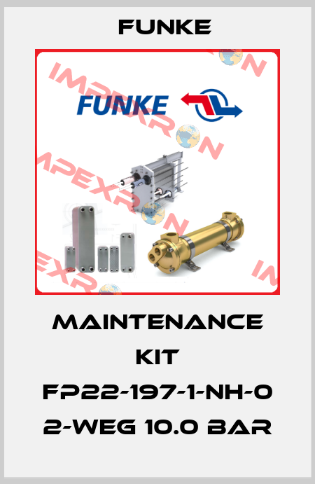 Maintenance Kit FP22-197-1-NH-0 2-weg 10.0 bar Funke