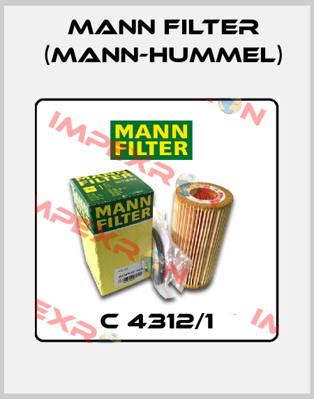C 4312/1 Mann Filter (Mann-Hummel)