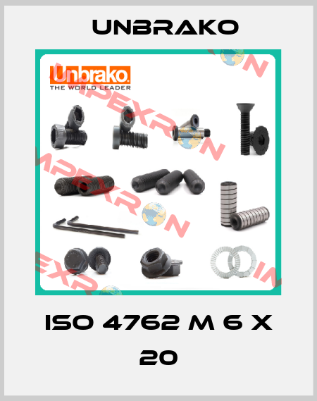 ISO 4762 M 6 X 20 Unbrako
