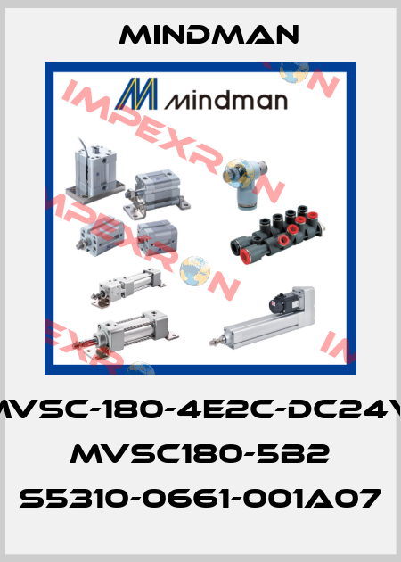 MVSC-180-4E2C-DC24V. MVSC180-5B2 S5310-0661-001A07 Mindman