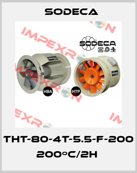 THT-80-4T-5.5-F-200  200ºC/2H  Sodeca