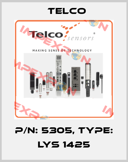 p/n: 5305, Type: LYS 1425 Telco