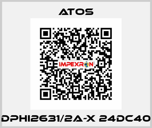 DPHI2631/2A-X 24DC40 Atos