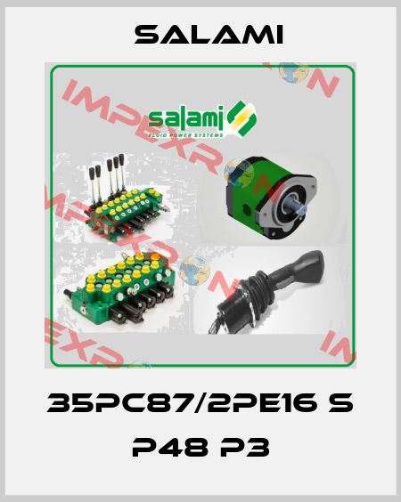 35PC87/2PE16 S P48 P3 Salami