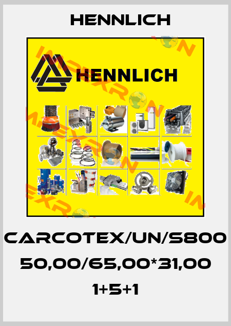 CARCOTEX/UN/S800 50,00/65,00*31,00 1+5+1 Hennlich