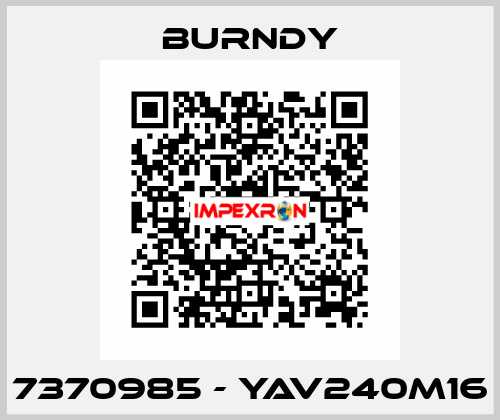 7370985 - YAV240M16 Burndy