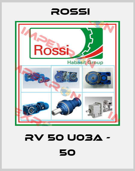 RV 50 U03A - 50 Rossi