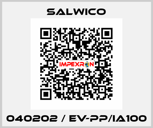 040202 / EV-PP/IA100 Salwico