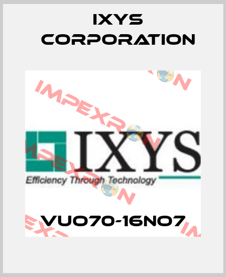 VUO70-16NO7 Ixys Corporation