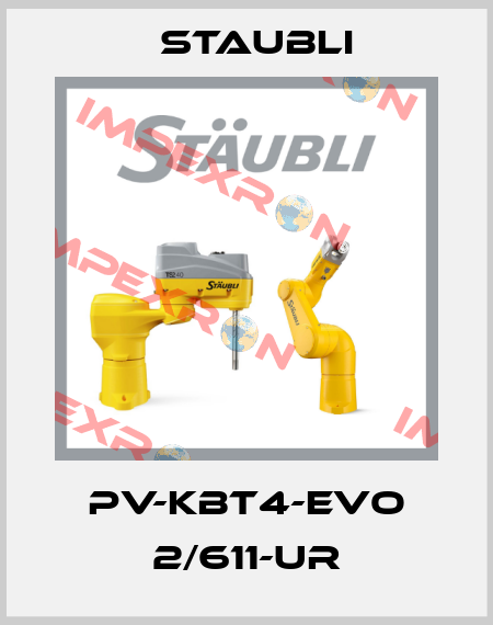 PV-KBT4-EVO 2/611-UR Staubli
