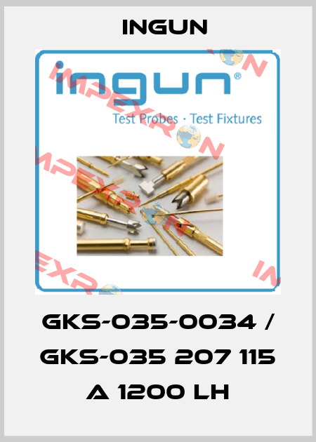 GKS-035-0034 / GKS-035 207 115 A 1200 LH Ingun