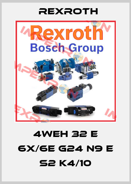4WEH 32 E 6X/6E G24 N9 E S2 K4/10 Rexroth