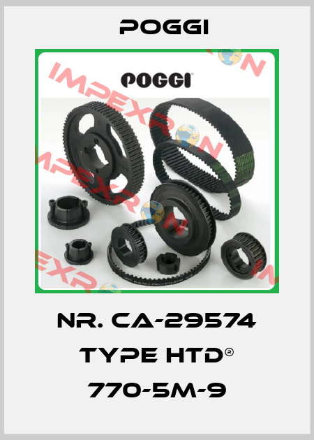 Nr. CA-29574 Type HTD® 770-5M-9 Poggi
