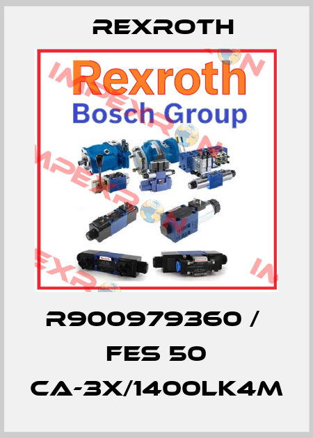 R900979360 /  FES 50 CA-3X/1400LK4M Rexroth